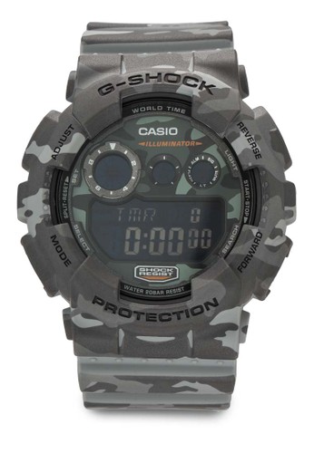 G-SHOCK GD-120CM-8DR 迷彩運動錶,esprit台灣outlet 錶類, 飾品配件