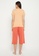 Clovia orange Clovia Cow Emoji Print Top & Solid Capri Set in Peach Colour - 100% Cotton 12740AAF0A7D5FGS_4