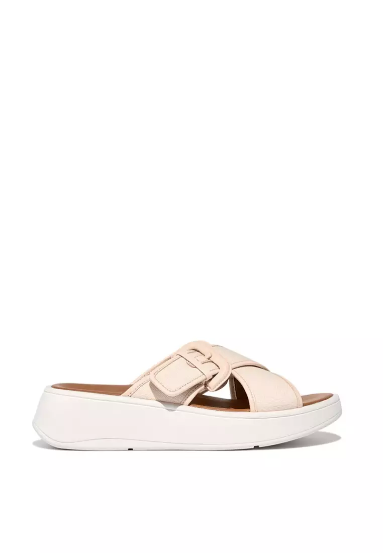 Buy FitFlop FitFlop F MODE Women s Buckle Canvas Flatform Cross