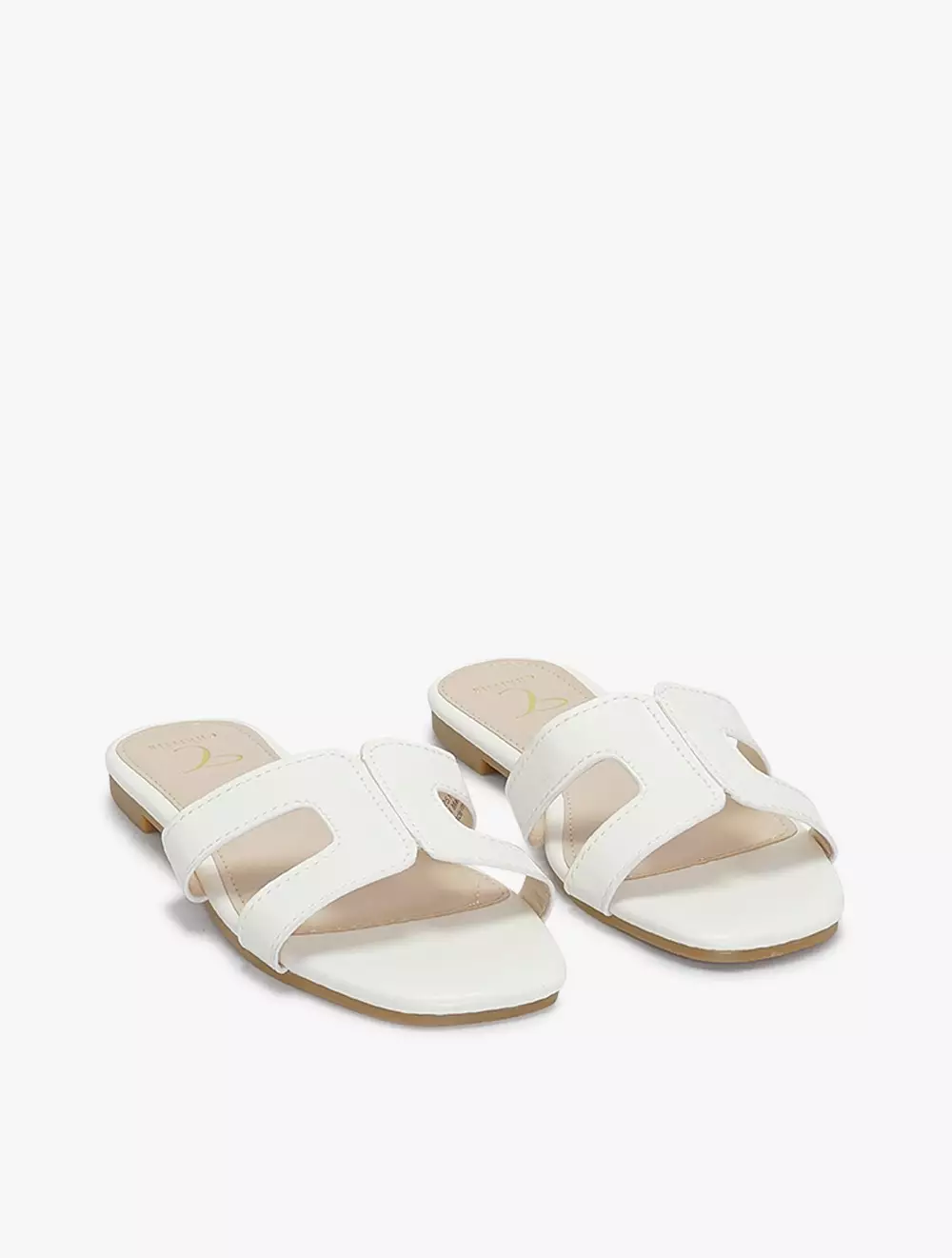 Payless Chrissie Womens Neyra Flat Sandals - Off White_05