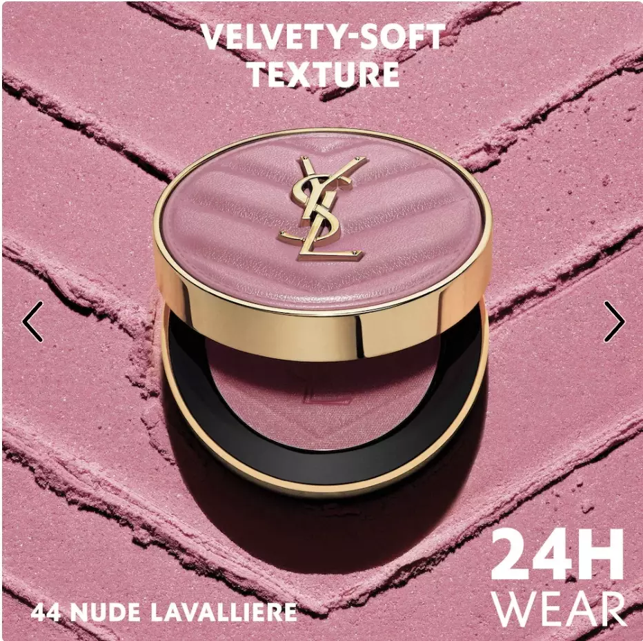 YSL 2pc Set - Loveshine Candy Glaze & Make Me Blush - 44 Nude Lavalliere