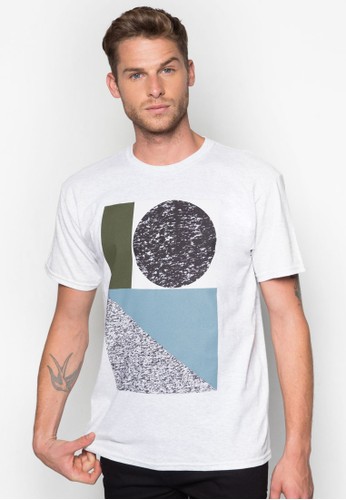 Abstract Shape Print T-Shirt