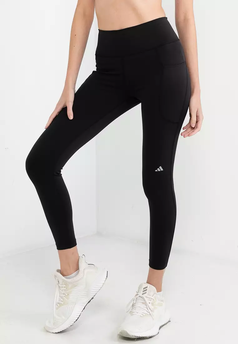 adidas, Pants & Jumpsuits, Adidas Climalite Highrise Grey Black Floral  Print Cropped Leggings