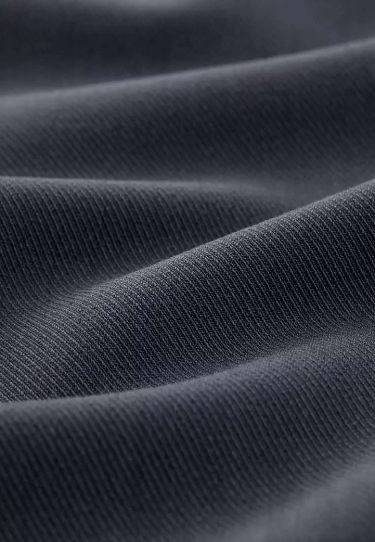 Dark Grey A-Line Single-Piece Skirt
