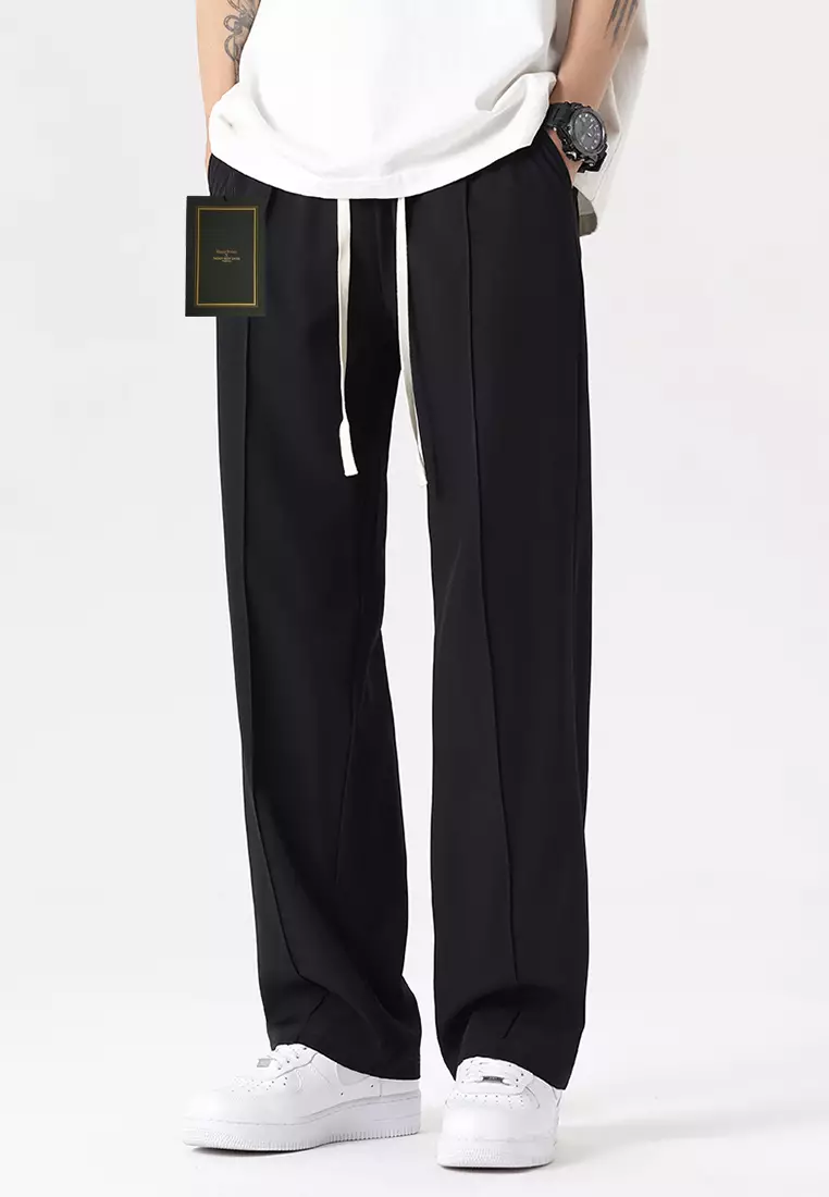 Thin Ice Silk Feeling Straight Pants AC-CK162