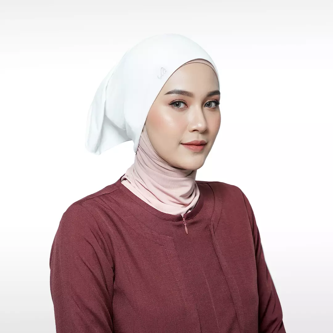 Rabbani - Ciput Seamless Polos - Putih