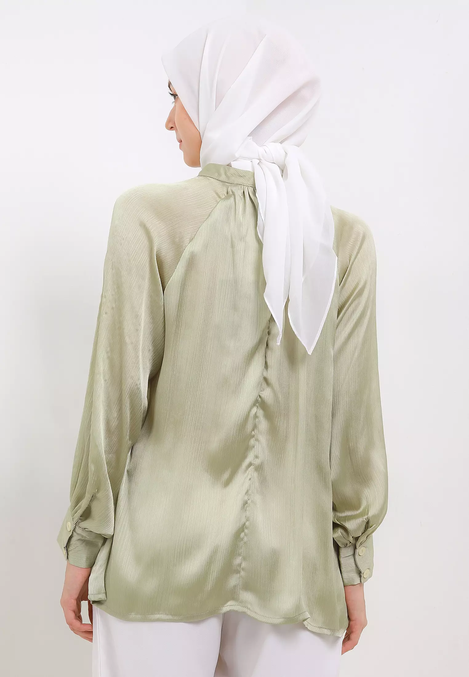 MFMW Adalinda Atasan Blouse Sage