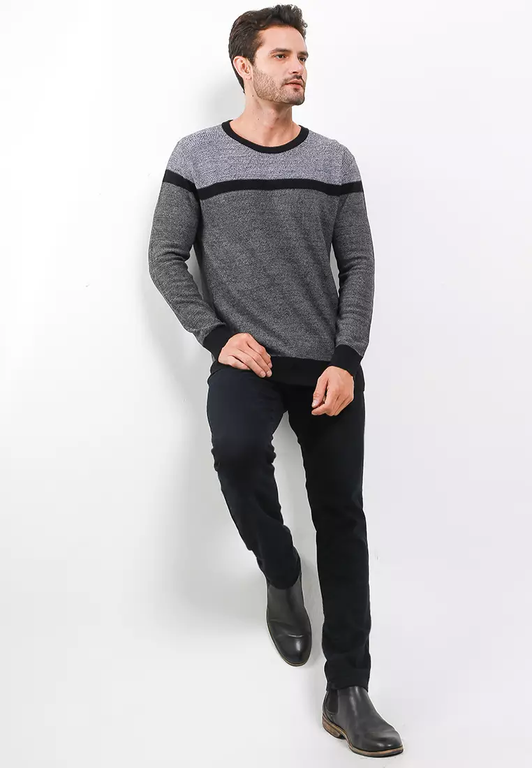 CF Sweater Rib Collar