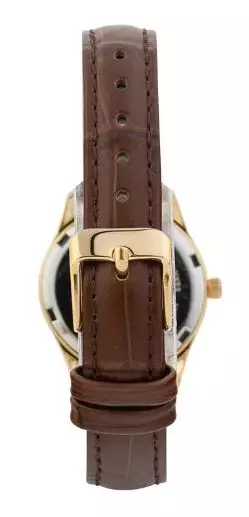 Jam Tangan Pria Alba ARX124 ARX124X1 Strap Leather Brown Color Men Silver Dial Original Garansi Resmi