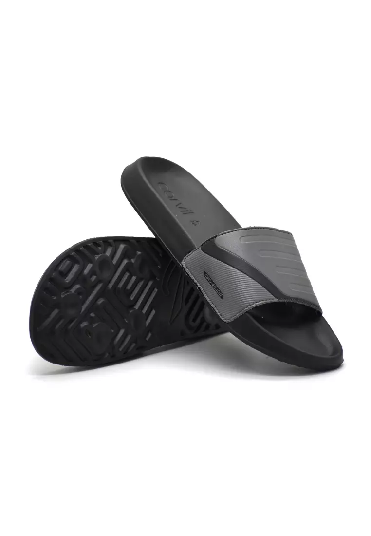 Carvil Sandal Pria Uwais-SS Dark Grey