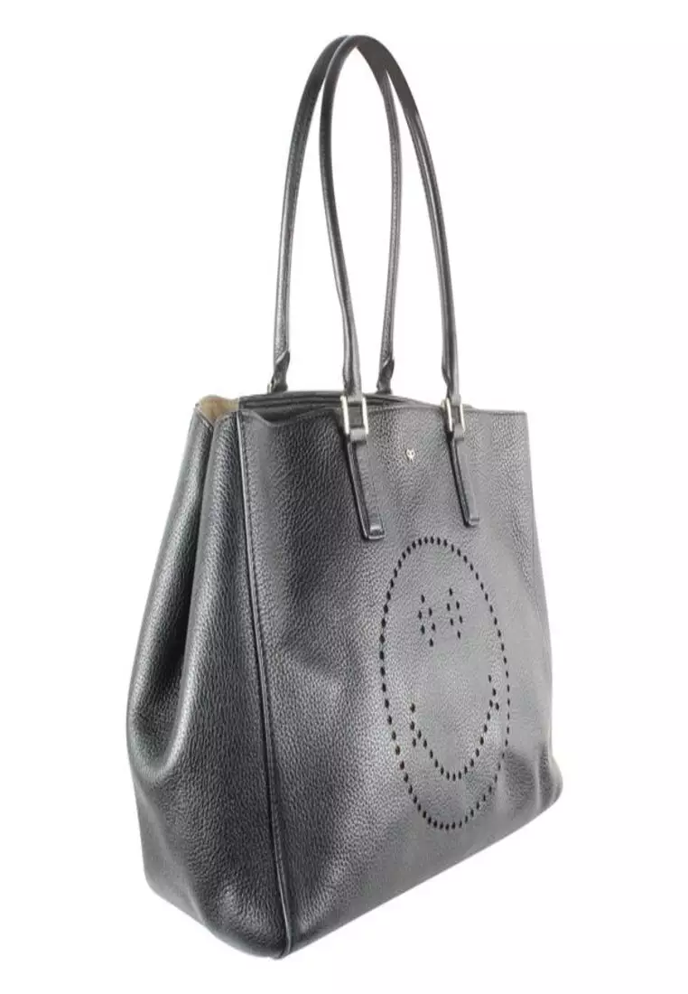 Anya hindmarch clearance smiley tote bag