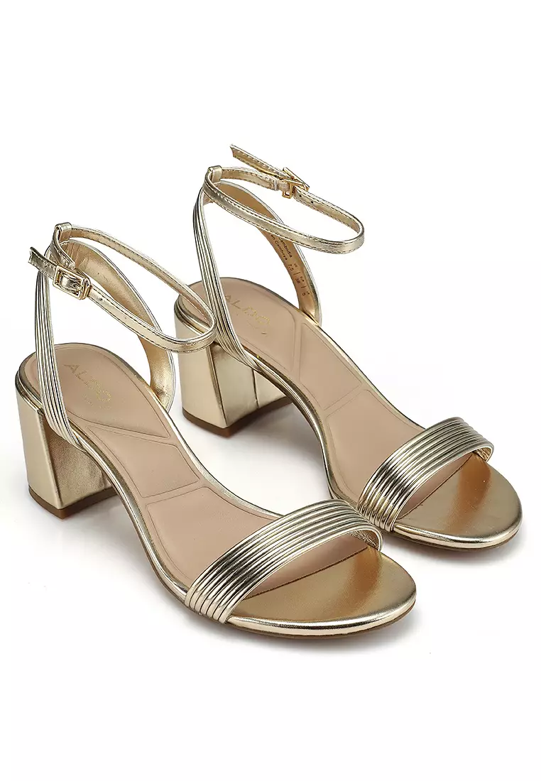 Emelda Ankle Strap Block Heels