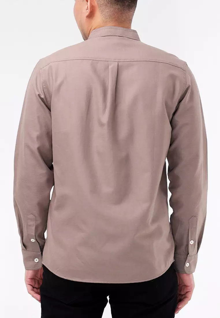 Woven Oxford Long Sleeve Shirt