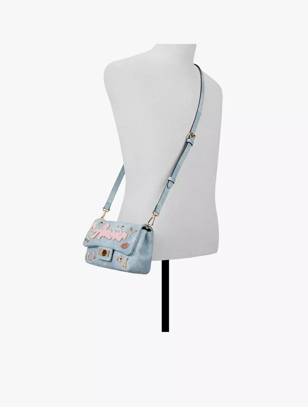 Aldo Bellaamour Women's Shoulder Bag - Denim