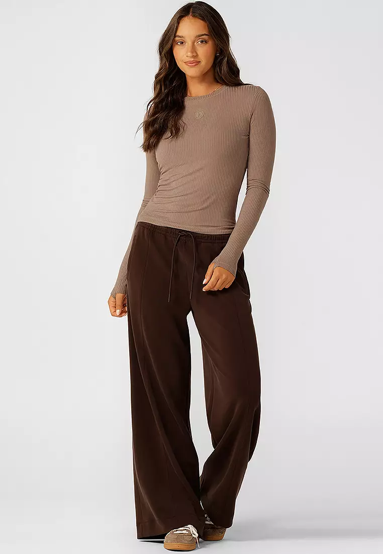 Movement Long Sleeves Rib Top