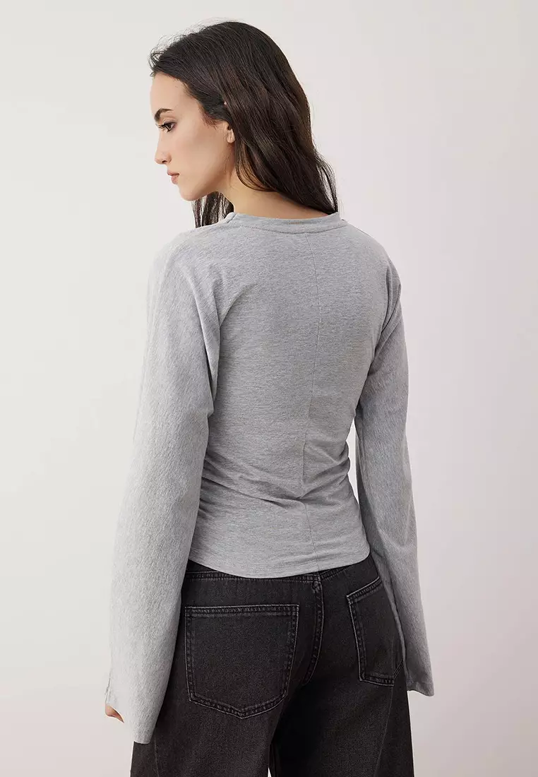 Gathered Detailed Blouse
