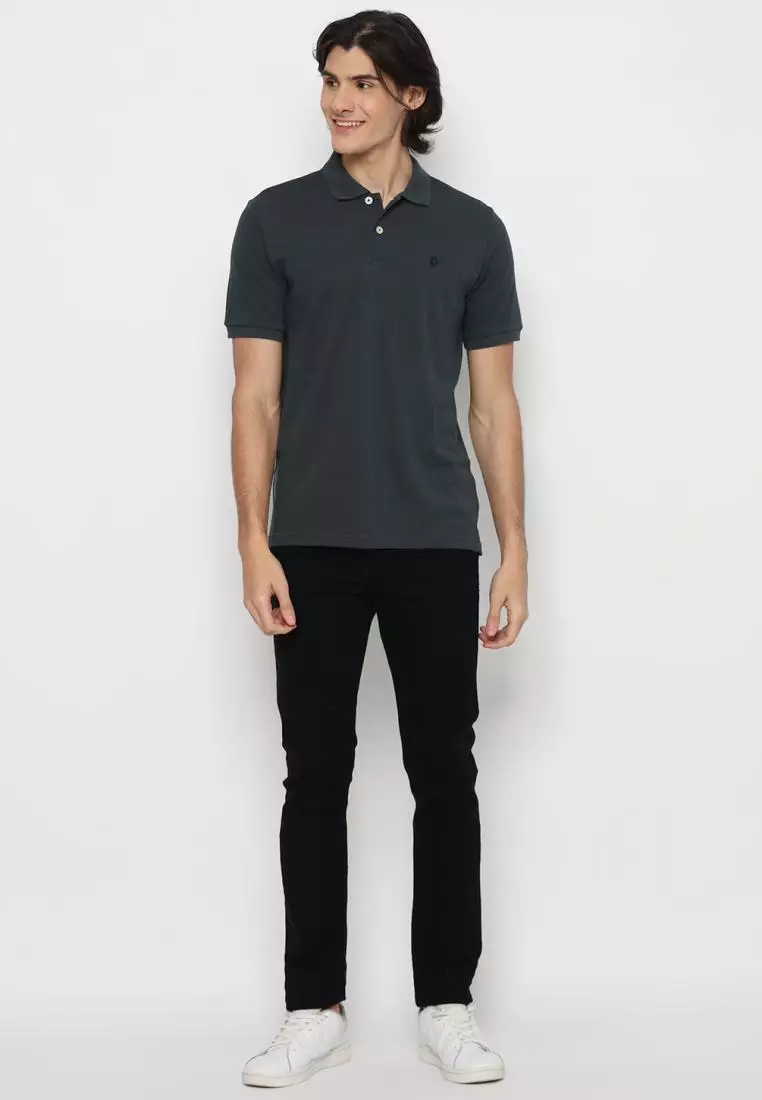 MATSUDA Kaos Polo Shirt Pria Kerah Kushima