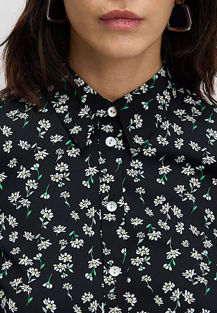 Printed Collared Shirt