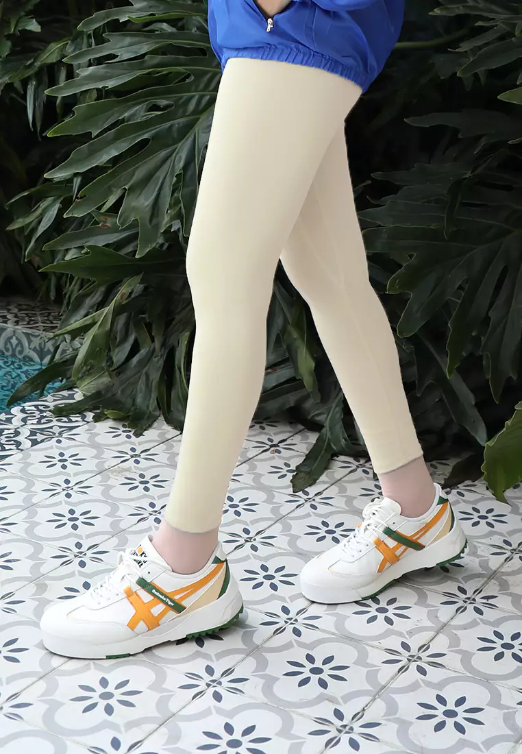 Zelena - Hasa Leggings Highwaist | Legging Olahraga Wanita | Sport Basic Layer - L