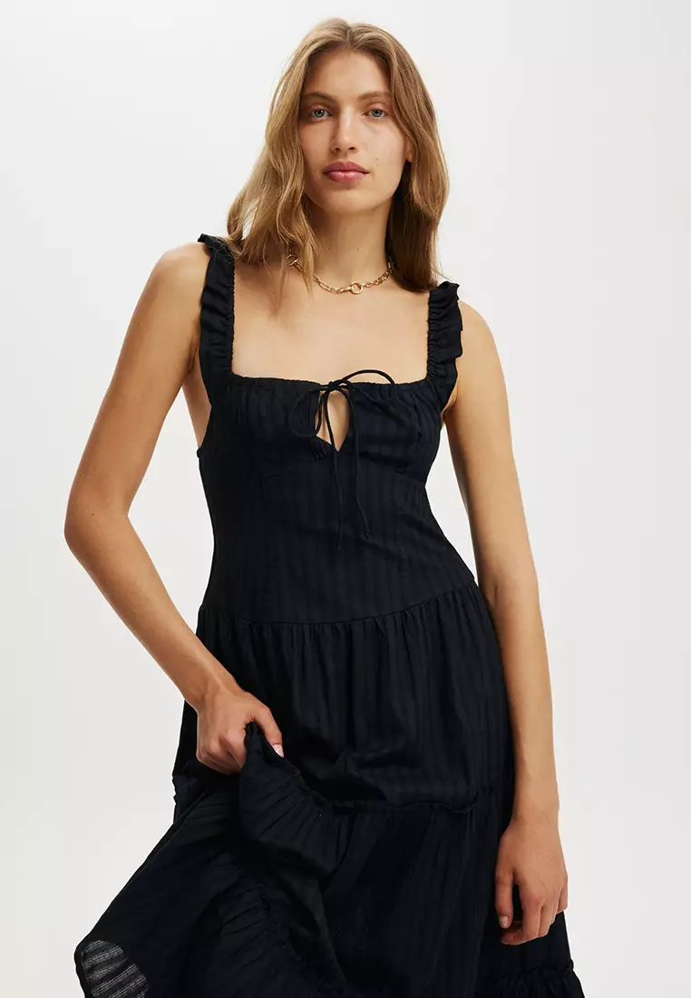 Skye Corset Detail Midi Dress