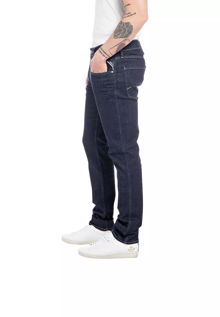 Buy REPLAY REPLAY AGED ECO 0 YEAR SLIM FIT ANBASS JEANS 2023