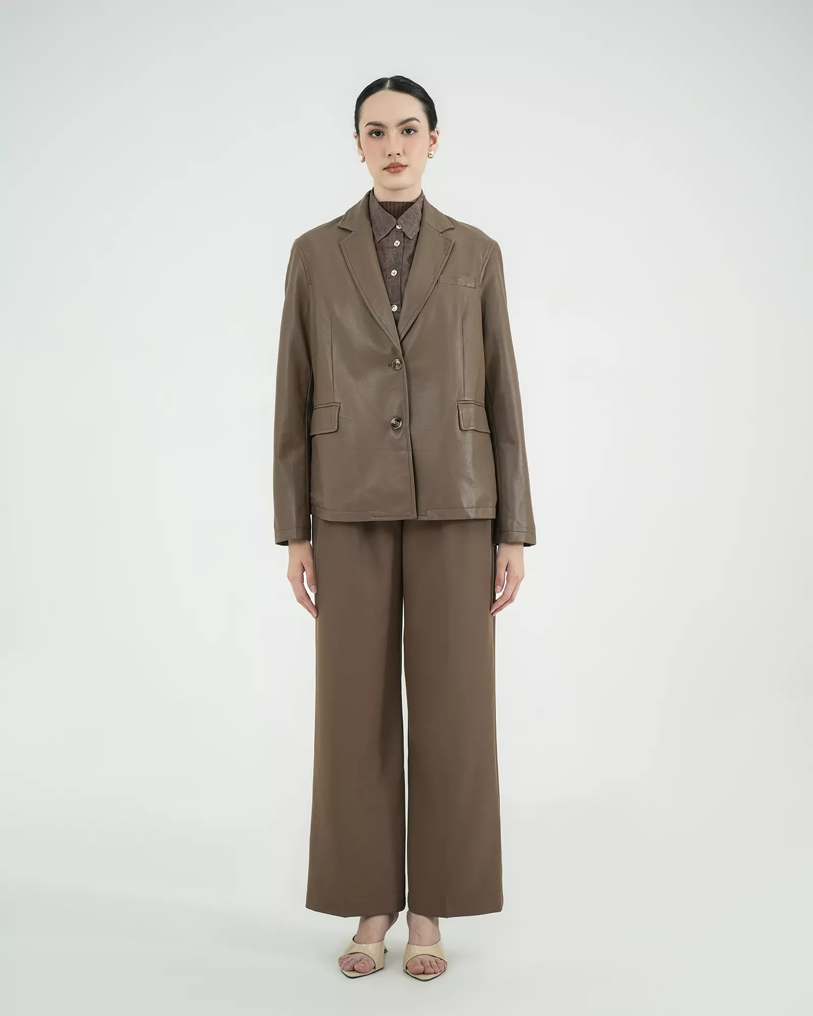 Geulis.id INDIRA JACKET - Brown
