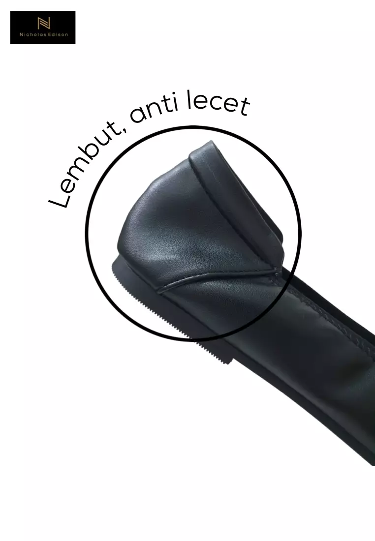 Nicholas Edison Flat Sofia Black