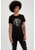 DeFacto black Short Sleeve Round Neck Cotton Printed T-Shirt 5C917AA9538177GS_5