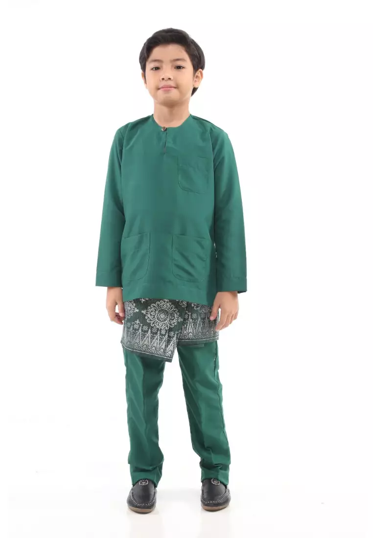 Baju Melayu Moden Teluk Belanga For Kids