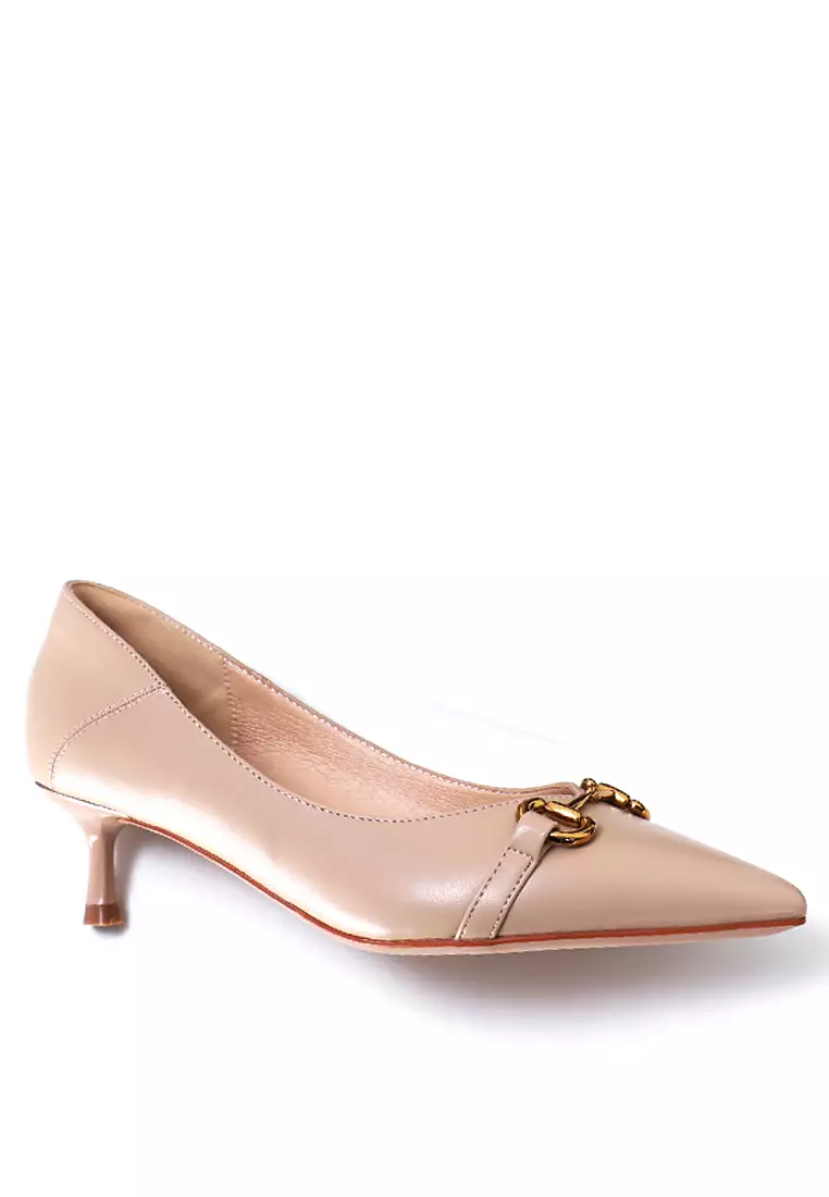 Discount on Twenty Eight Shoes  shoes - SKU: 4.5CM Pointed Horsebit Pumps 2045-5