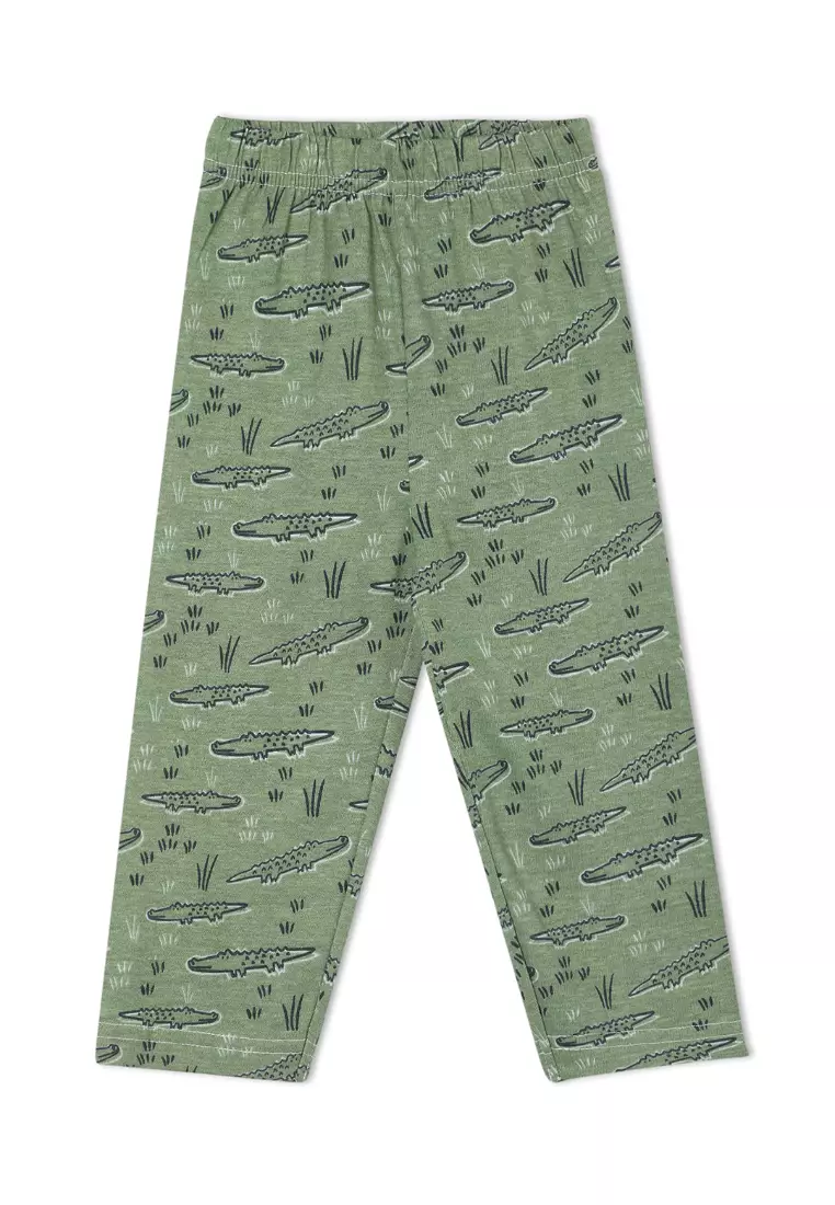 Baby and Kids Pajama Nightsuit Set- The Alligator