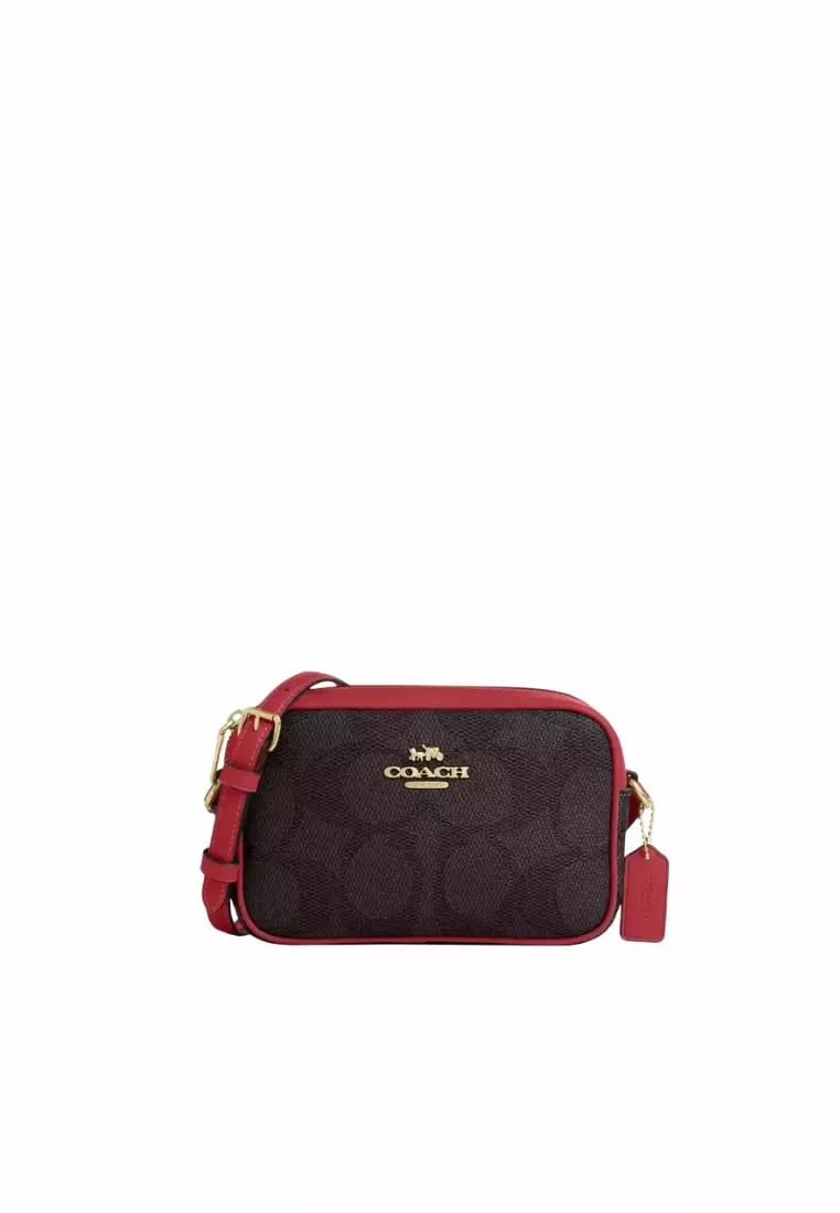 Buy Coach Coach Mini Jamie Camera Bag In Signature Canvas In 
