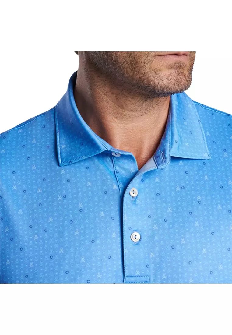Men's Skull In One Performance Jersey Polo