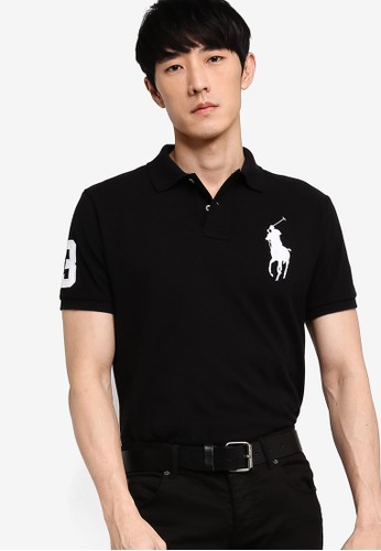 black shirt polo ralph lauren