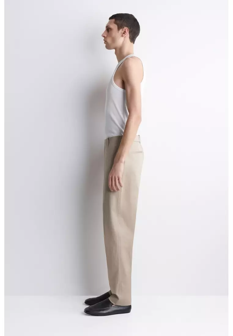 TAILORED SLIM-FIT TROUSERS