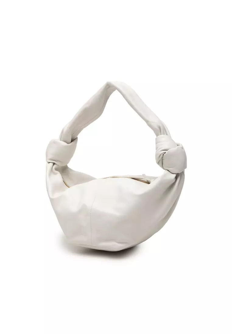 Pre-Loved Bottega Veneta Mini Calfskin Double Knot Bag