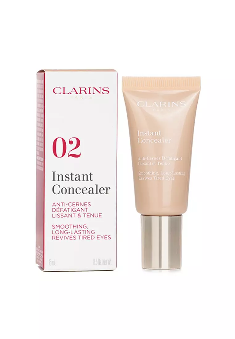 CLARINS - Instant Concealer Smoothing Long Lasting Revives Tired Eyes - # 02 15ml/0.5oz