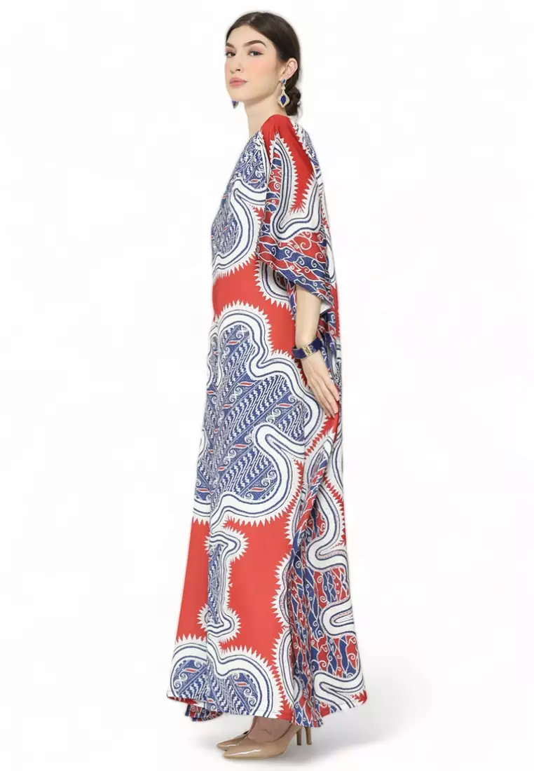 Kanzi Exclusive Short Sleeve Batik Kaftan