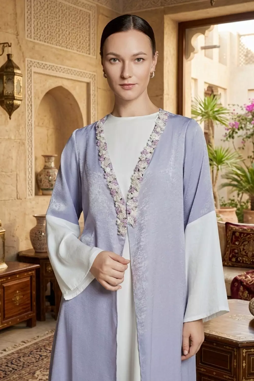 DEMURE&CO - Jana Prive’ Coat Dress in light blue