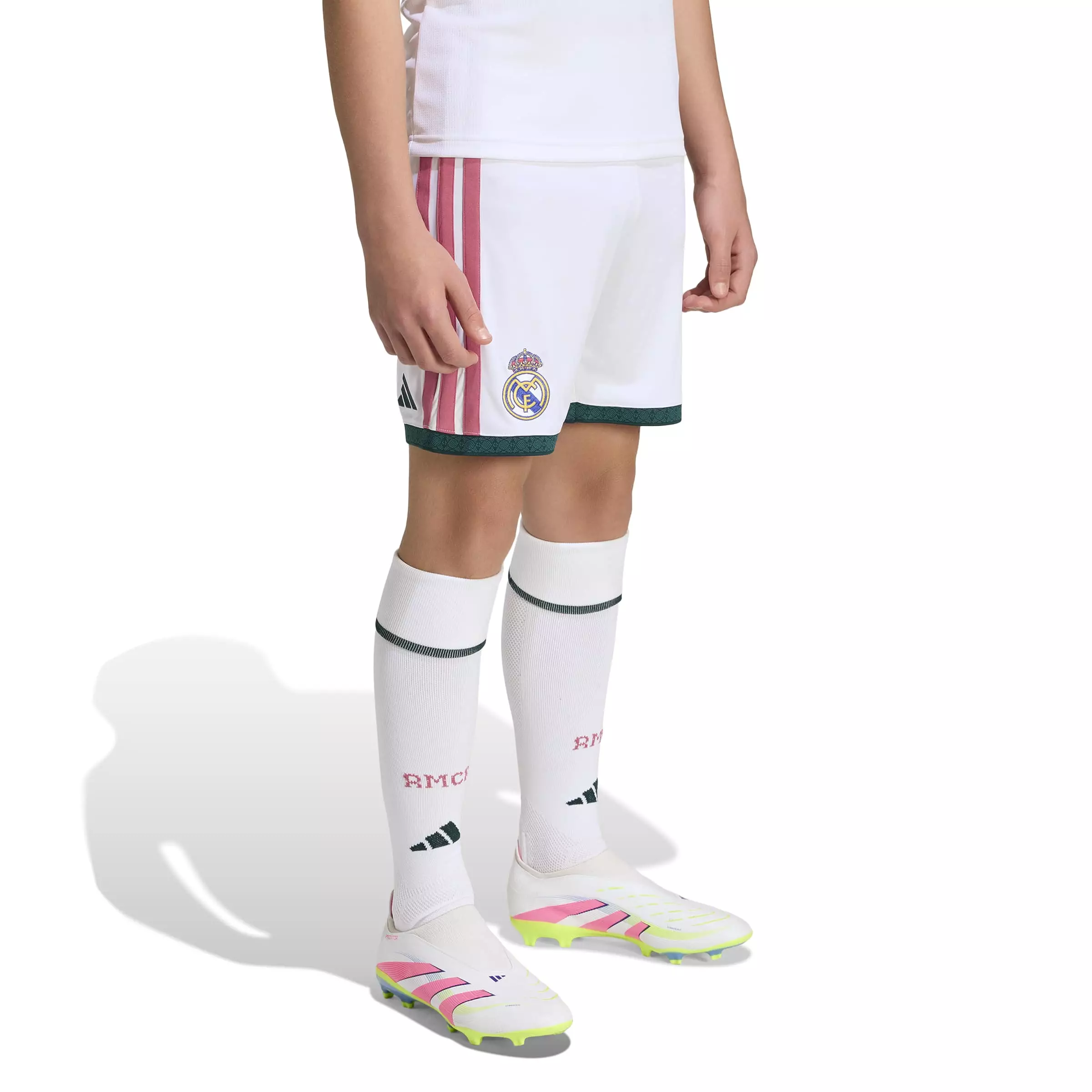 ADIDAS Real Madrid 26/27 Home Kids Shorts KC3949 - Celana Pendek Anak (Putih)