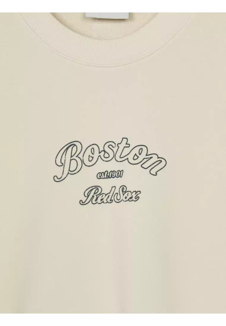 VINTAGE VARSITY SMALL GRAPHIC SWEATSHIRTS BOSTON RED SOX
