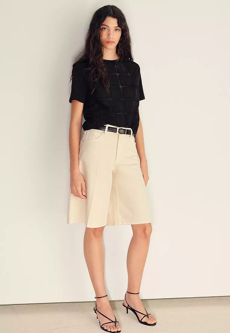 Embroidered Detail T-Shirt