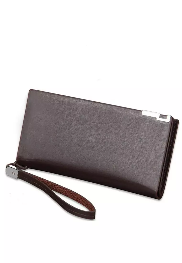 Ardolph Casual Wallet Dompet Pria Many Slot Material Leather Kulit ORIGINAL - Coffee