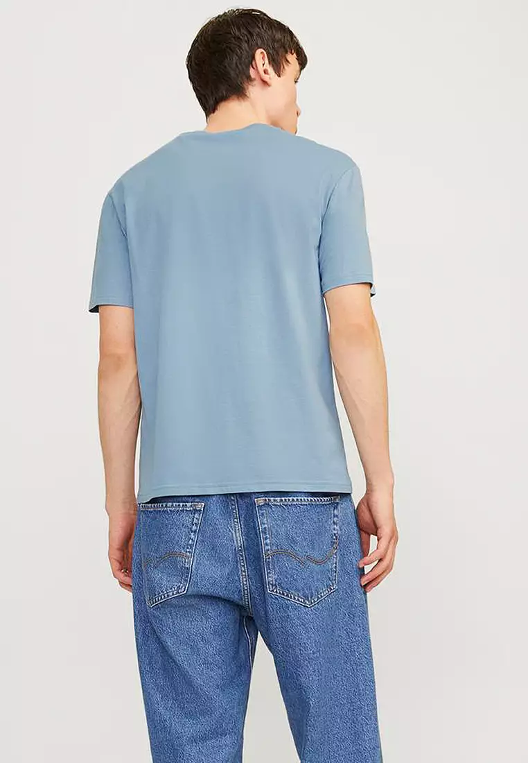 JACK & JONES Jorholiday Skull Tee SS CN Uomo