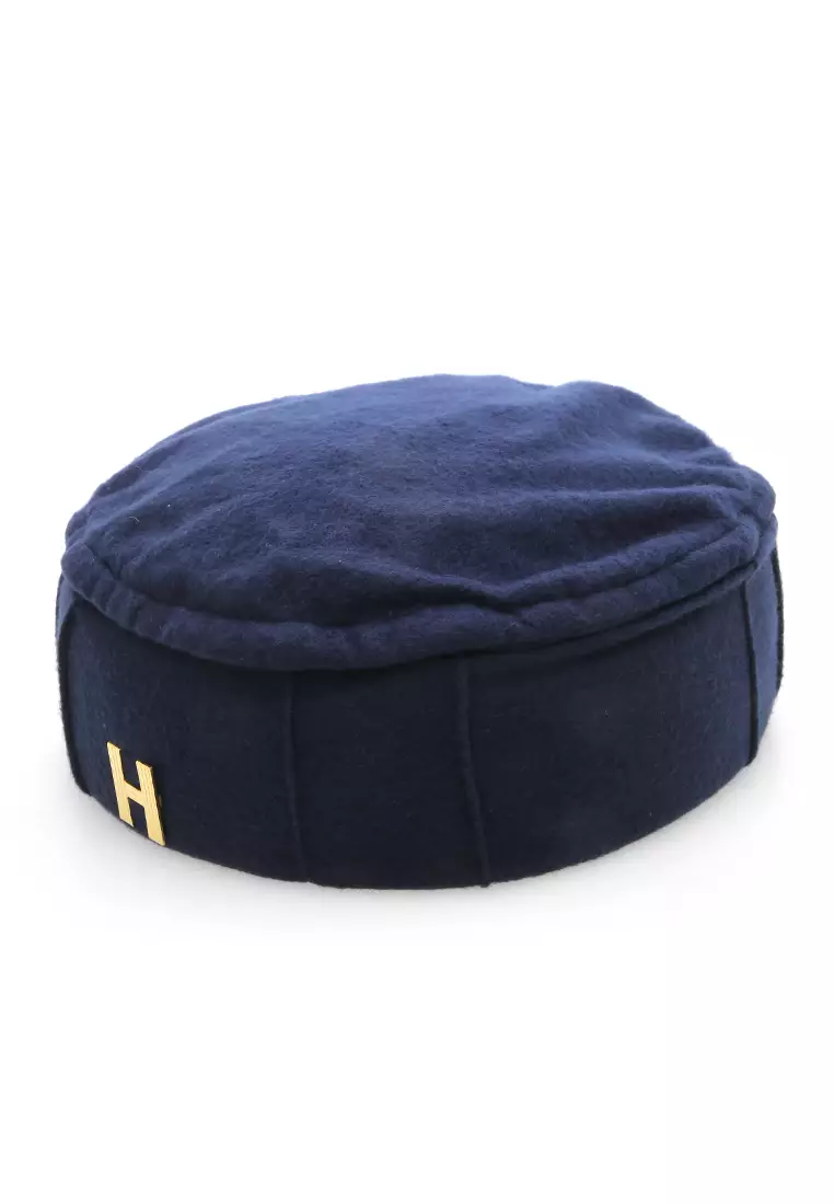 Kai Topi Peci Polos Pria Simple Design Material Plece ORIGINAL - Navy