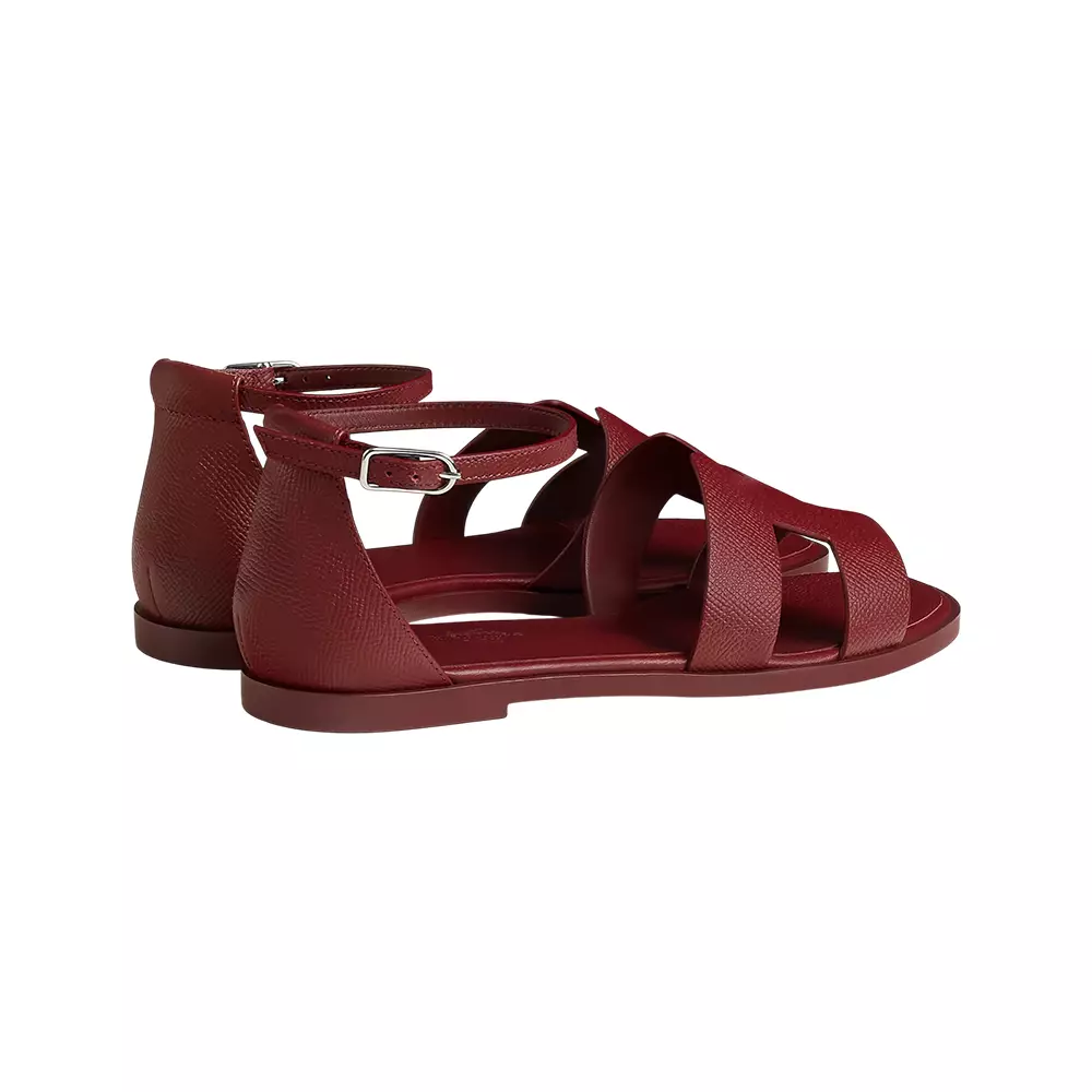 Santorini Sandals Epsom Rouge H