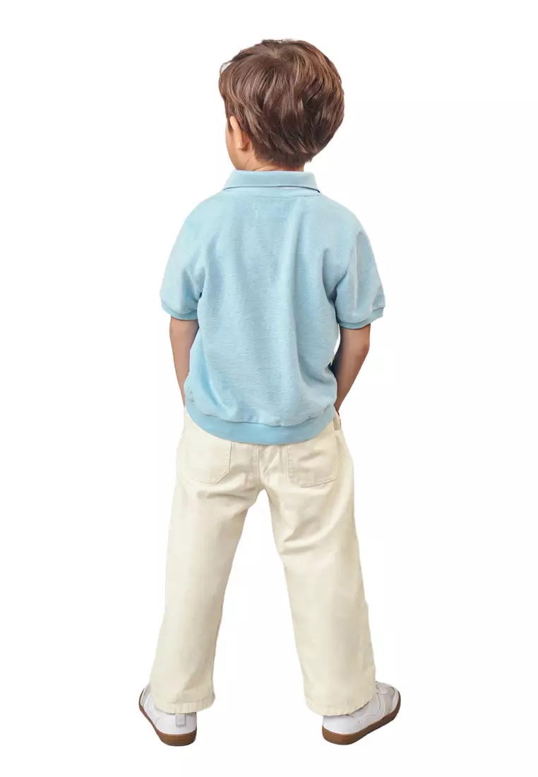 Jonathan Drawstring Pull-On Pants With Patch Pockets