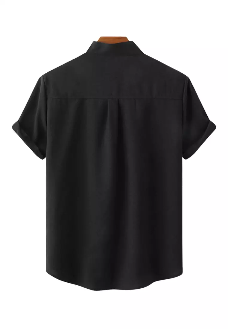 Cotton Linen Solid Color Shirt YL-C85
