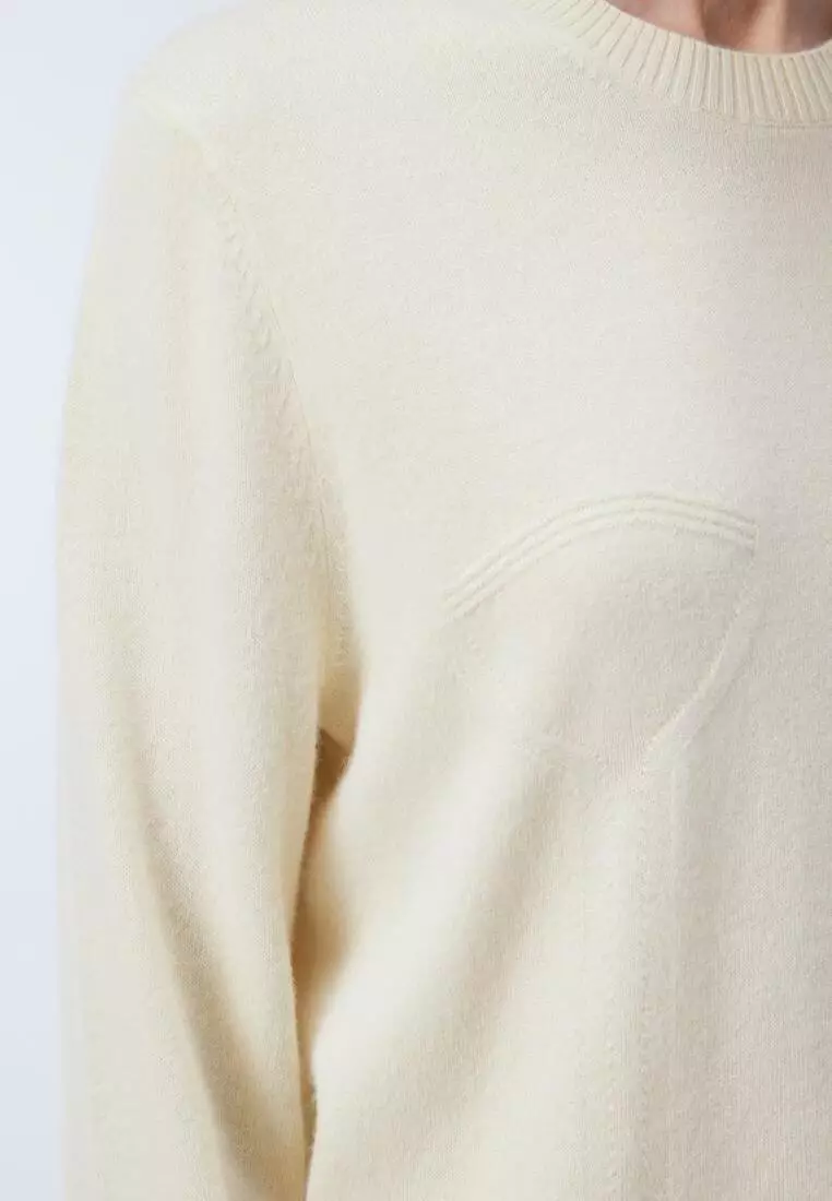 Long Sleeve Pullover Cashmere Sweater