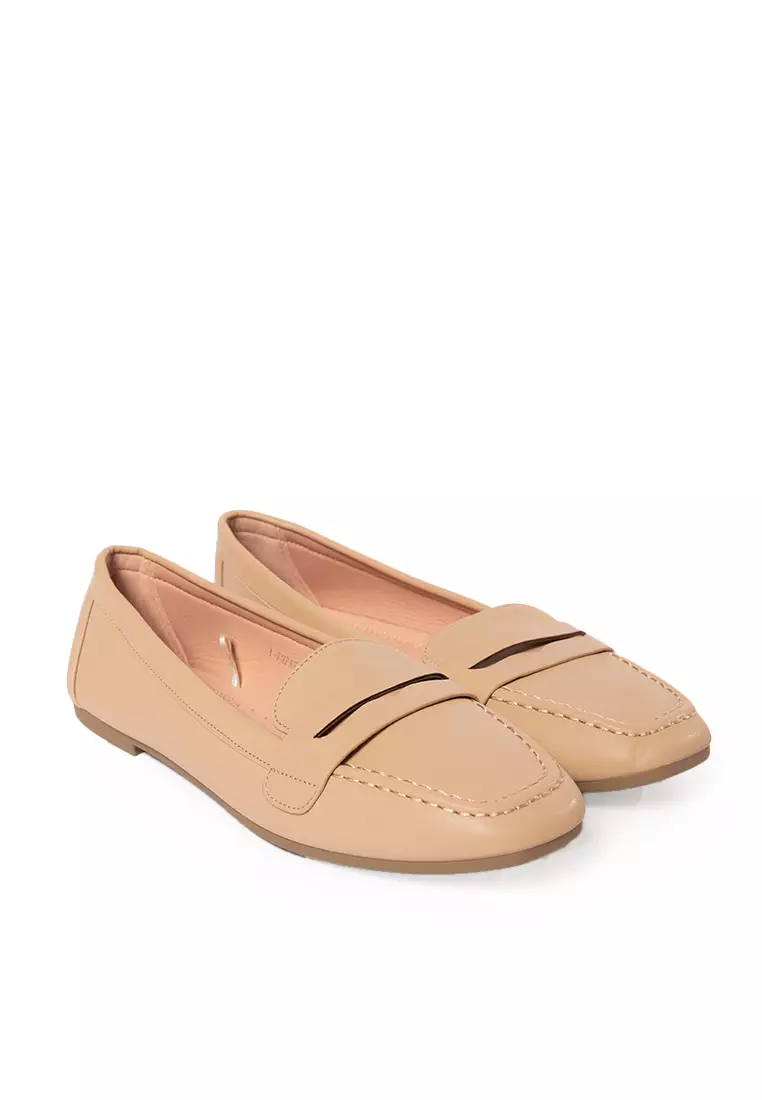 Jual COLORBOX Flat Shoes Light Brown Original 2025 ZALORA